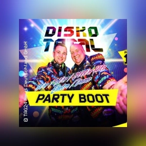 TAG24 Partyboot - Das Disko Total Boot - mit dem Disko Total Allstar DJ Team